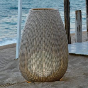 Bover Amphora 02 - terrasselampe, lys beige