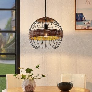 Lindby Kaska pendellampe, 1 lyskilde, 42 cm
