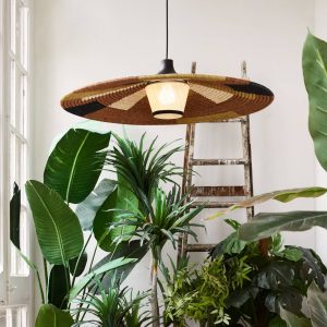 Forestier Parrot-hængelampe L, brun