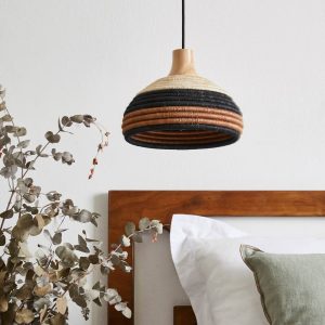 Forestier Grass-hængelampe XS, brun