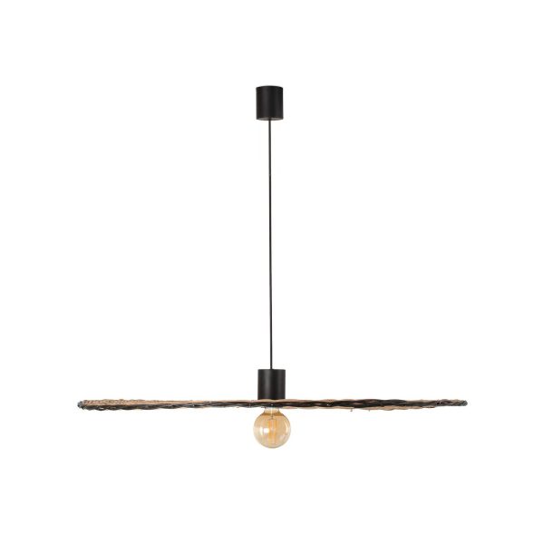 Costas hængelampe, rattanskærm m. hældning Ø 100cm