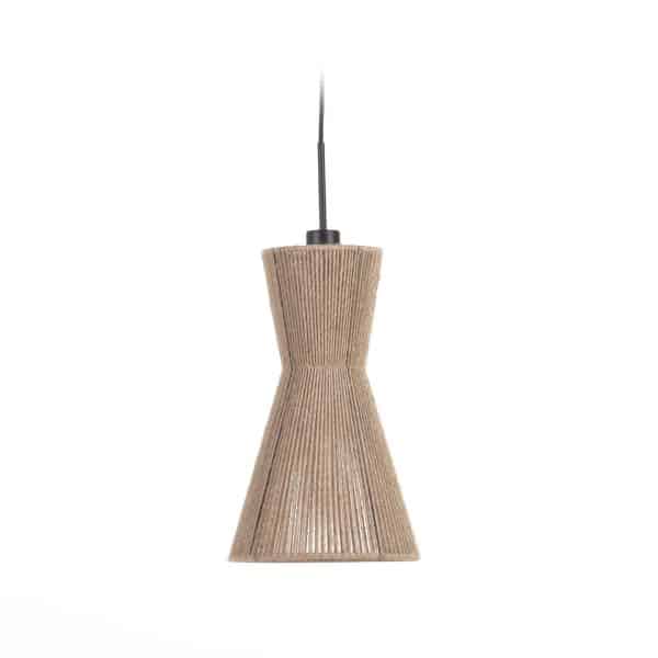 LAFORMA Crista jute lys skærm med naturlig finish Ø 24,5 cm