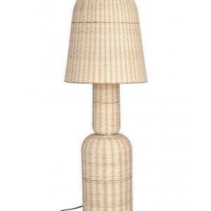 Sikkim Gulvlampe i rattan 1 x E27 H128 cm - Natur