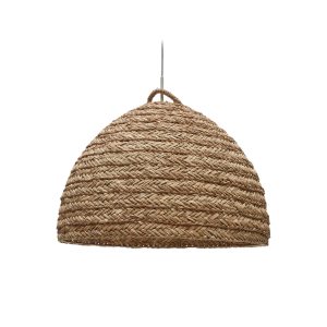 LAFORMA Fonteta loftlampe, rund - natur polyrattan/rattan (Ø60)