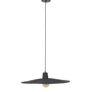 ZUIVER Balance loftlampe L - sort rattan