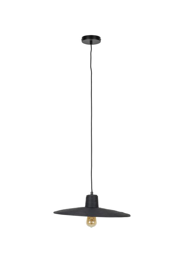 ZUIVER Balance loftlampe M - sort rattan