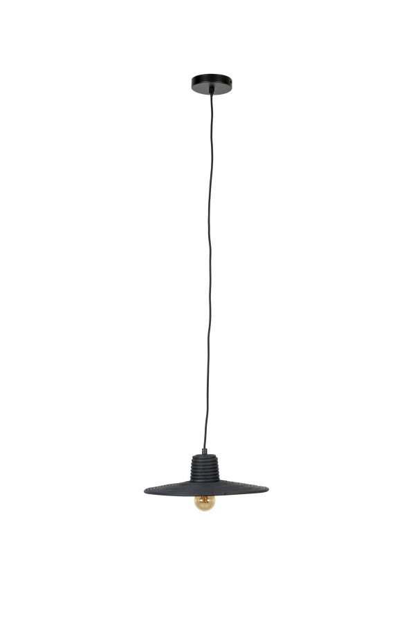 ZUIVER Balance loftlampe S - sort rattan