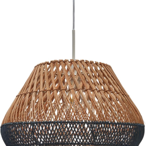 Daro, Pendel lampe, natur, syntetisk flet/rattan