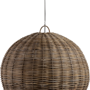 Mooze, Pendel lampe, natur, H65x80x80 cm, rattan