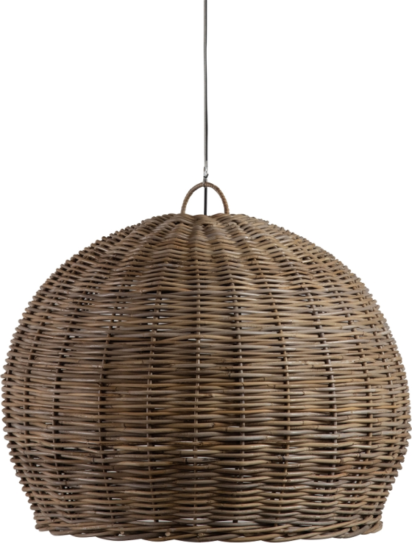 Mooze, Pendel lampe, natur, H65x80x80 cm, rattan