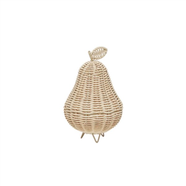 OYOY Nature Pear Rattan Natlampe