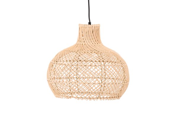 VIND COLLECTION Varekil loftlampe, Stor - natur rattan