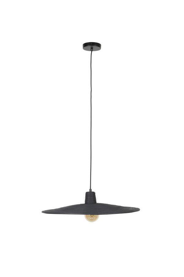 ZUIVER Balance loftlampe L - sort rattan