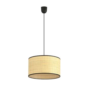 Aston 1 Rattan pendellampe - Ø35 cm, E27, 230V, uden lyskilde