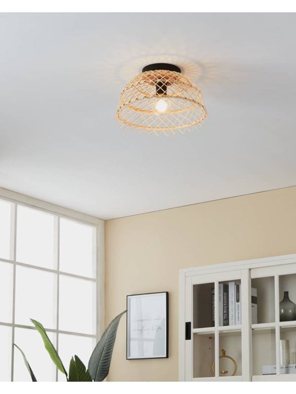 EGLO AUSNBY LOFT E27 Ø370 NATUR