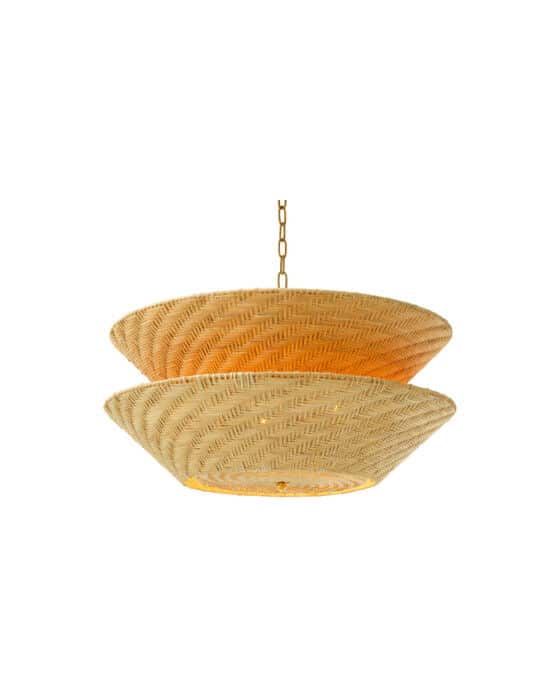 Tavira loftlampe natural rattan