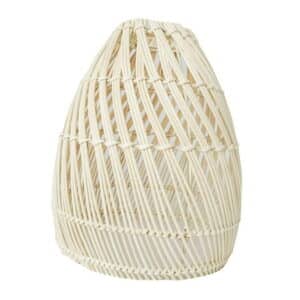 Bvdfgk Ceiling Pendant Light Shade 1Pcs Rustic Replacement Lamp Shade Rattan Lamp Shade