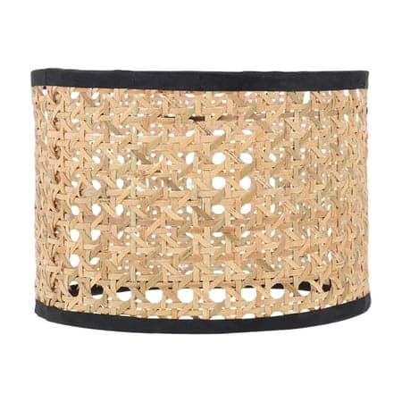 Bvdfgk Hanging Pendant Light Cover Chandelier Rattan Lamp Shade Lampshade Ceiling Light 22cmx14cm