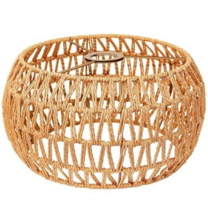Hanging Light Lamp Shades Boho Rattan Lamp Shades Woven LampShades for Floor Lamps Rattan Pendant Lights