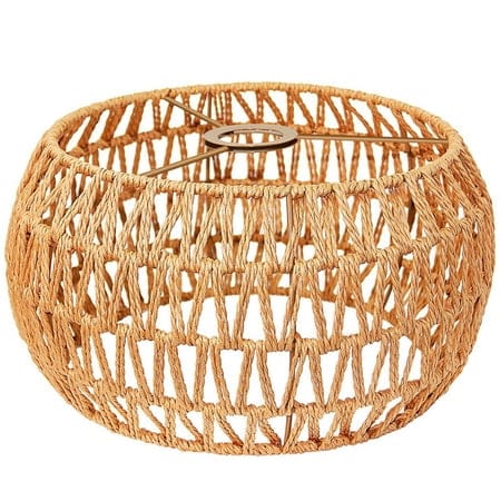 Hanging Light Lamp Shades Boho Rattan Lamp Shades Woven LampShades for Floor Lamps Rattan Pendant Lights