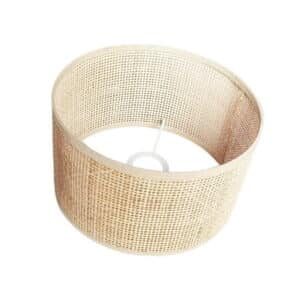 Pendant Light Cover Ceiling Light Fixture Decors Floor Lamp Hanging Decorative Lantern Handwoven Rattan Lamp Shade for Hallway Bedside Dorm 25cmx15cm