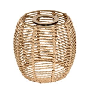 QSTDGVPW Paper Rattan Lamp Shade Pendant Light Shade Only Country Cottage for Dining Room