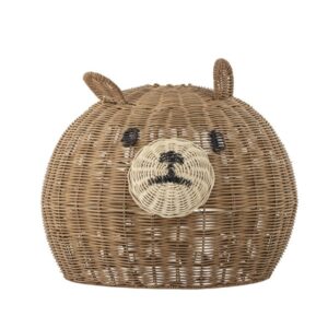 Bloomingville Mini Lilu Lampeskærm, Natur, Rattan